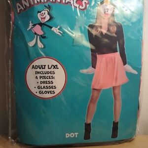 Party City Animaniacs Dot Costume - Black and Pink